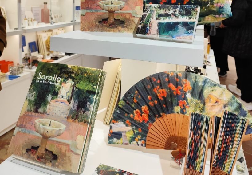 Sorolla en el Alcázar de Sevilla